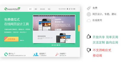 在線網(wǎng)頁設計成趨勢 從八個顛覆式產(chǎn)品淺析未來建站趨勢